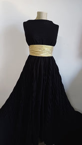 JERSEY Rasato Goffrato, culoarea Negru Intens, Bumbac 100% ELA1229